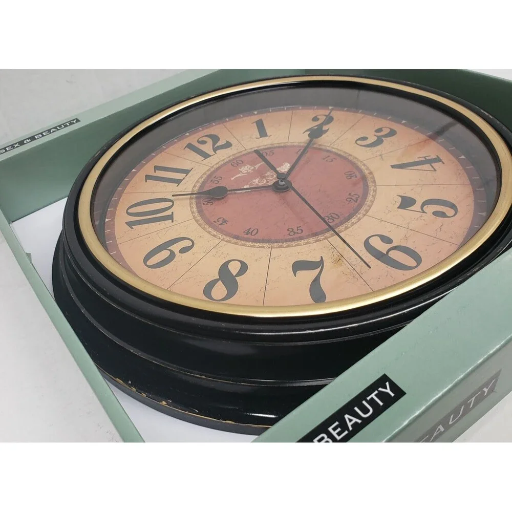 Kitchen Plastic Decorative Wall Clock,12